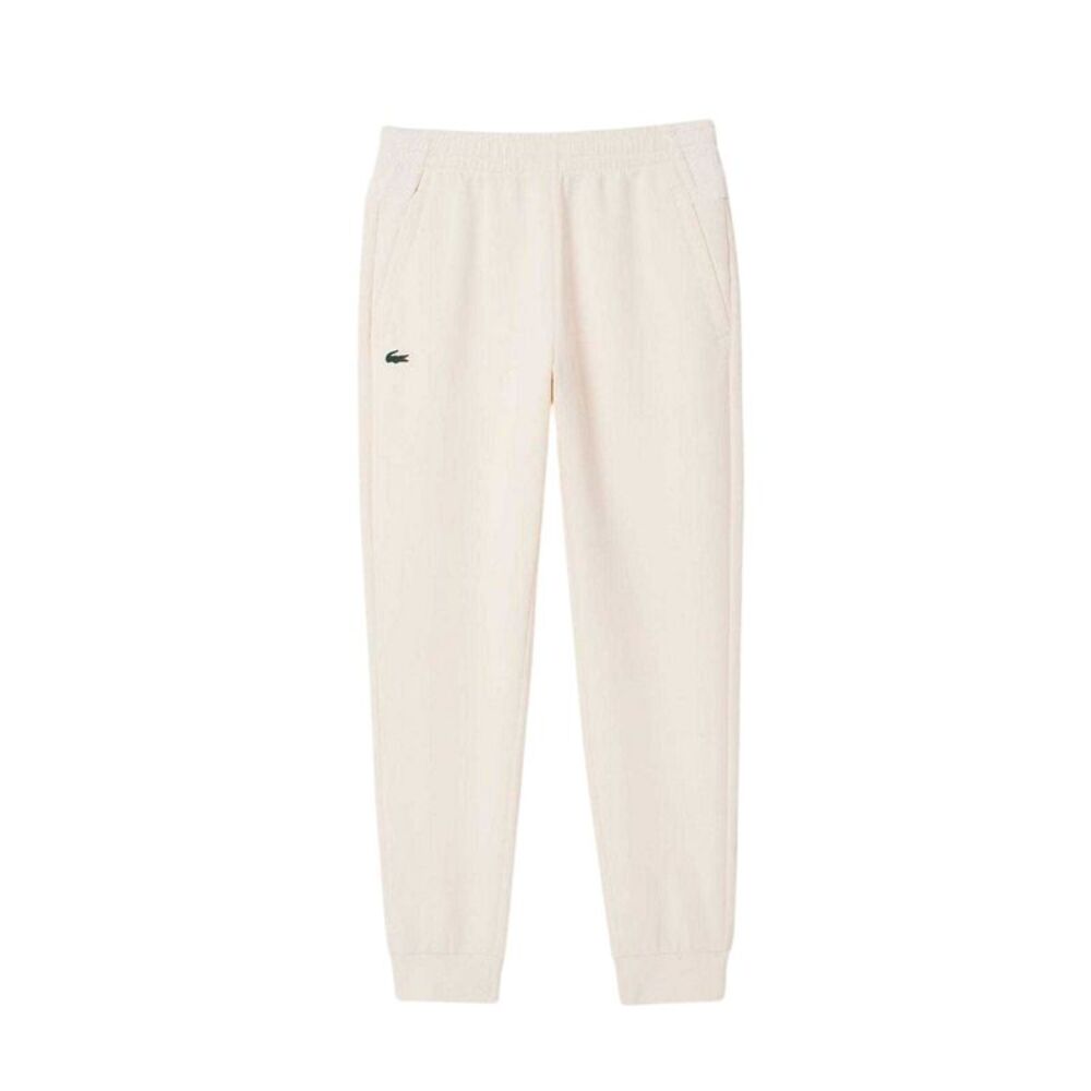 Lacoste Mens Cotton Blend Sweatpants / White
